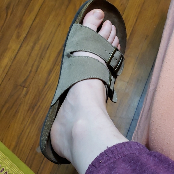 Sandals slides Arizona size 10 womens - Picture 8 of 8